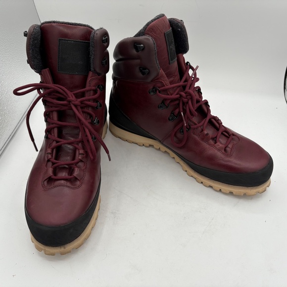 The North Face Men's Cryos Hiker Insulated Boot Made in Italy Size 12 Brown - Picture 9 of 14